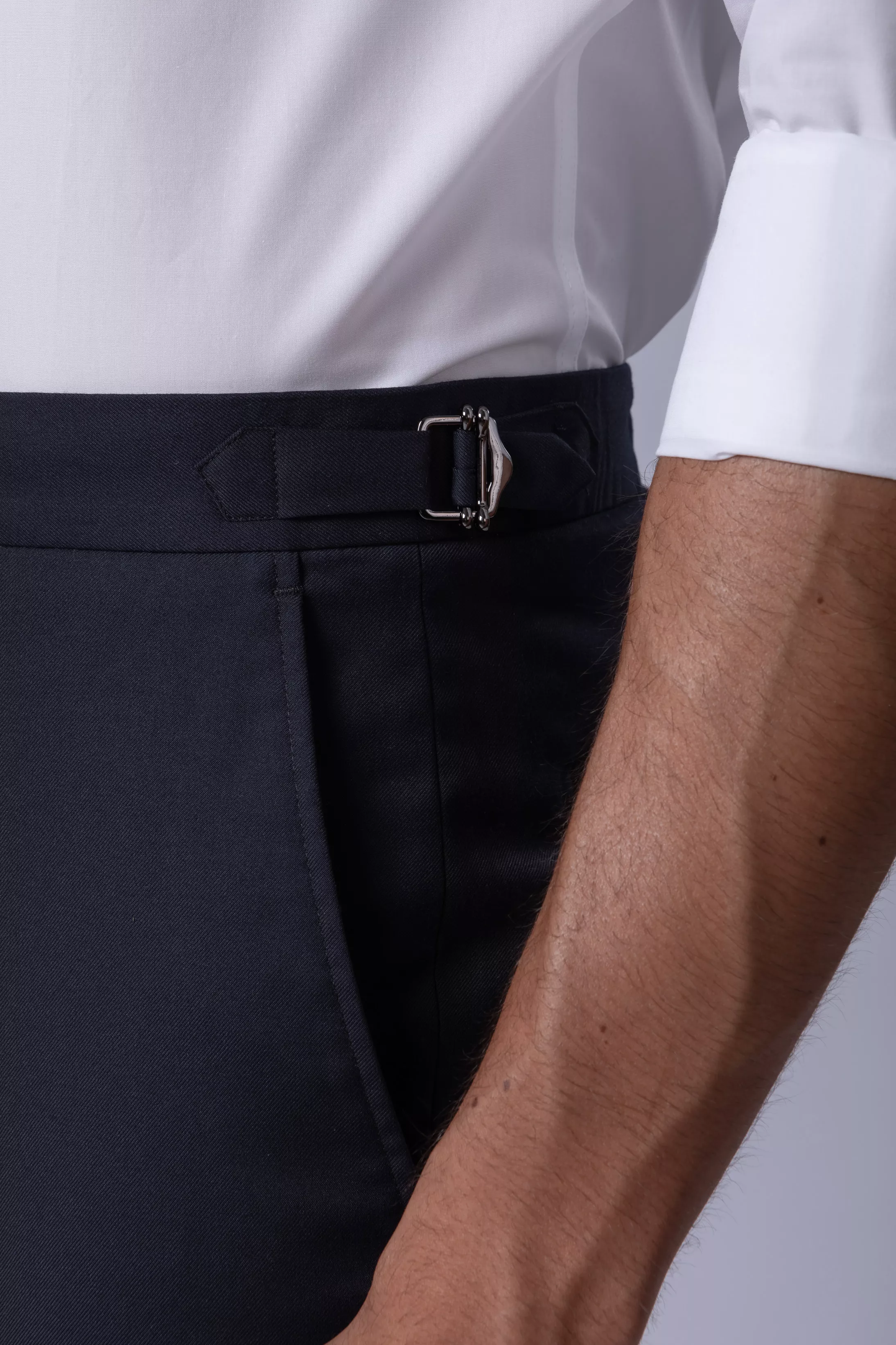 Calça social Slim Fit Milano Marinho