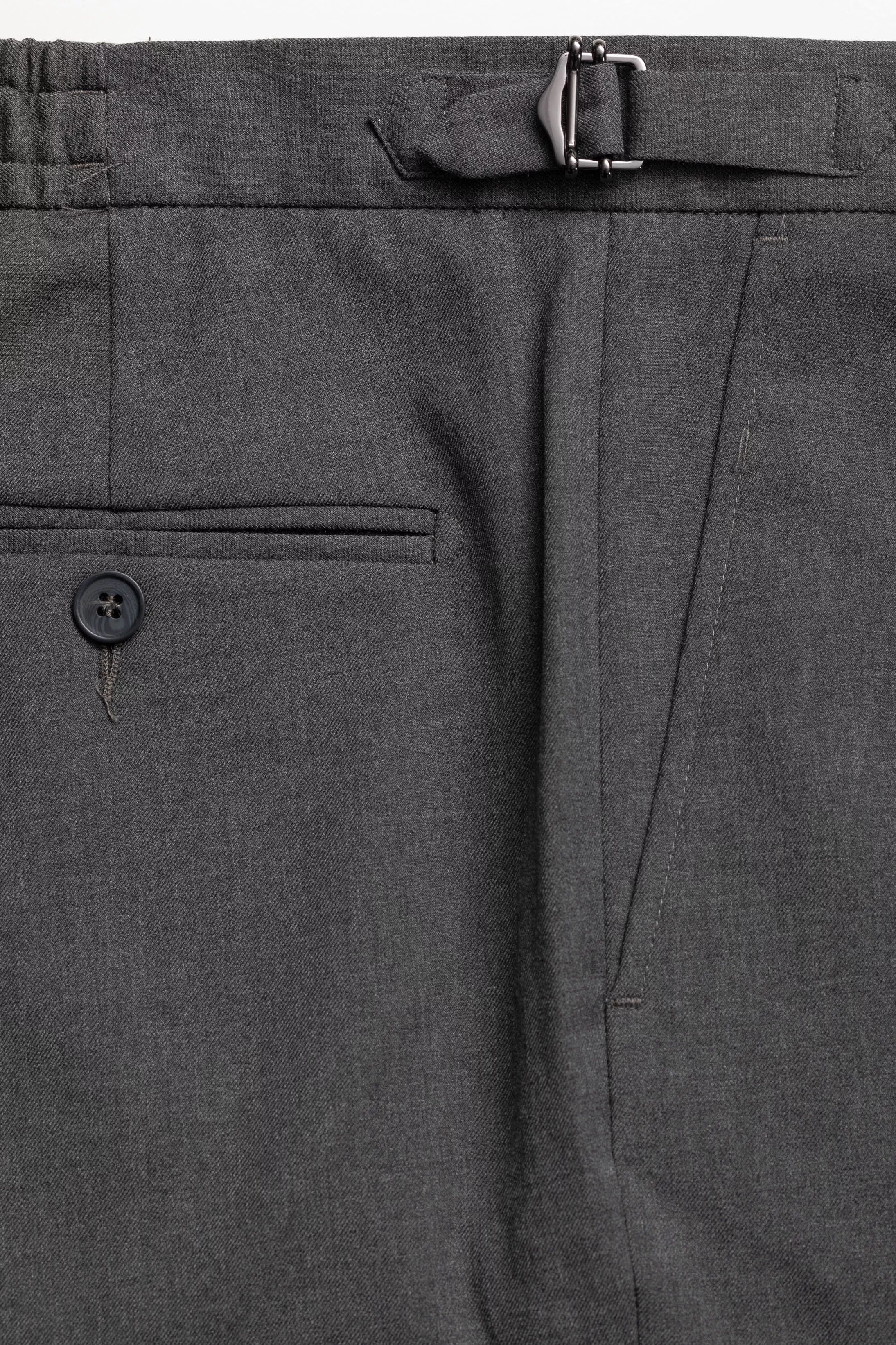 Calça social Slim Fit Milano Cinza Médio