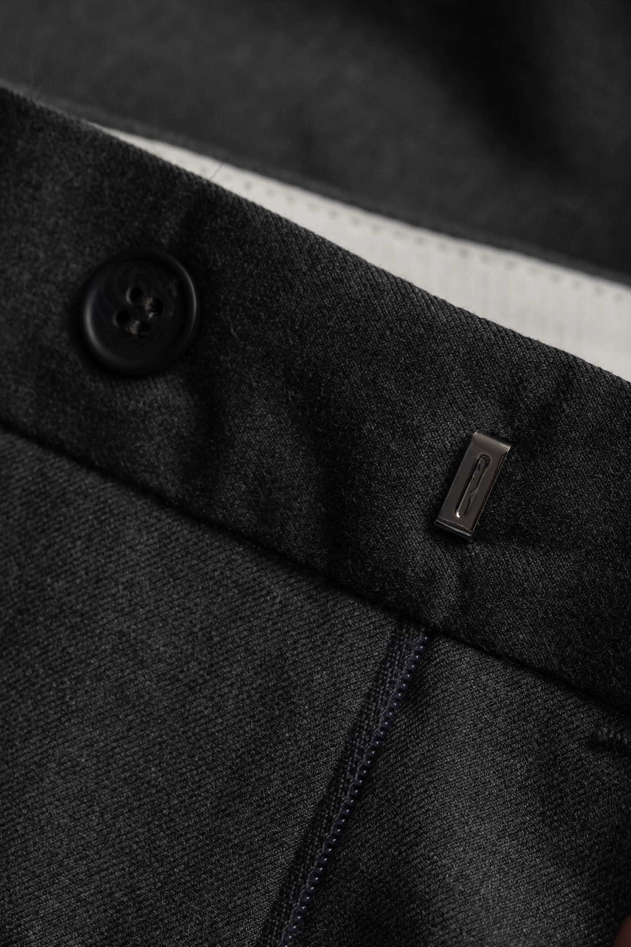 Calça social Slim Fit Milano Cinza Médio