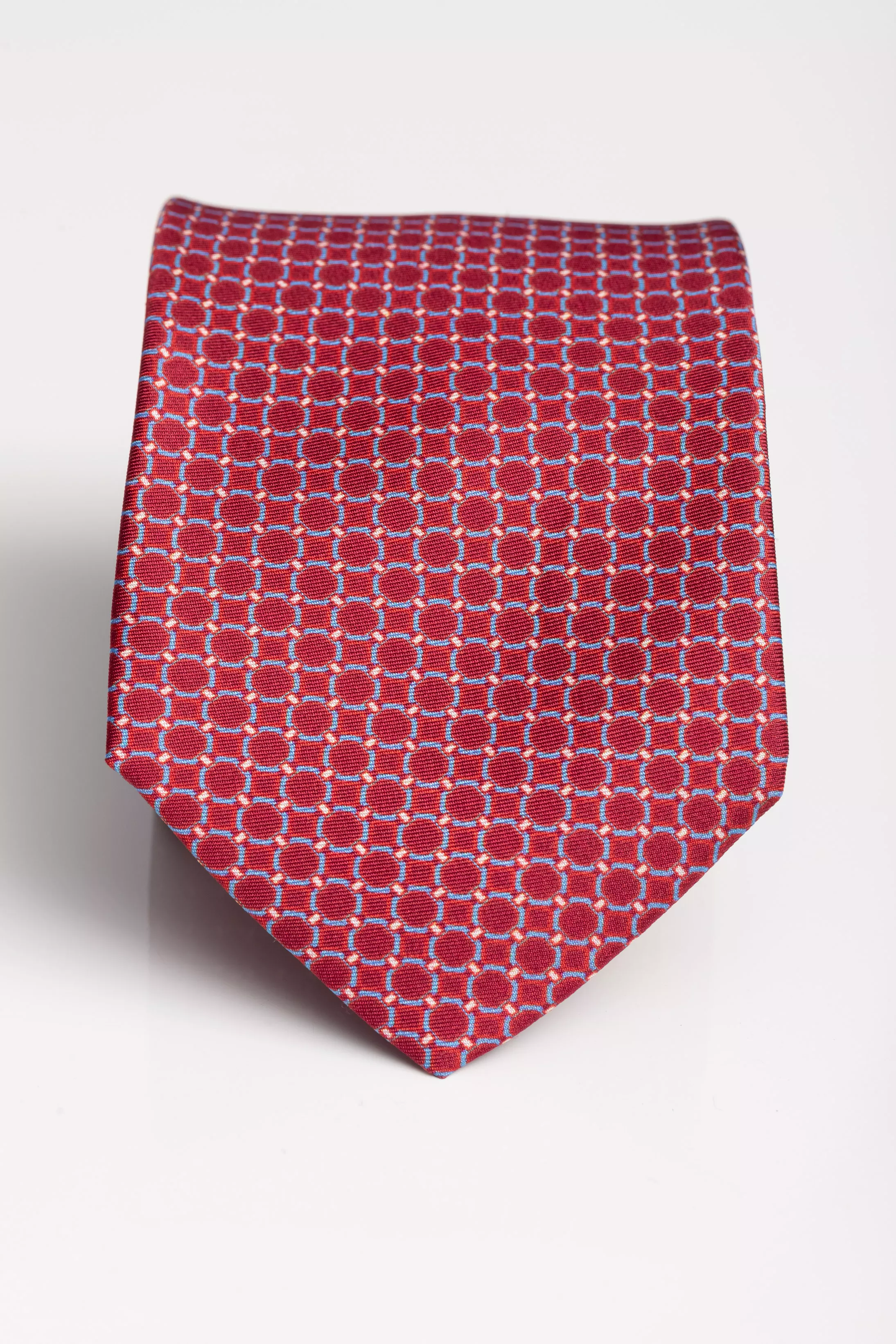 Gravata Seda Italiana Vermelho - Diodato Alfaiataria