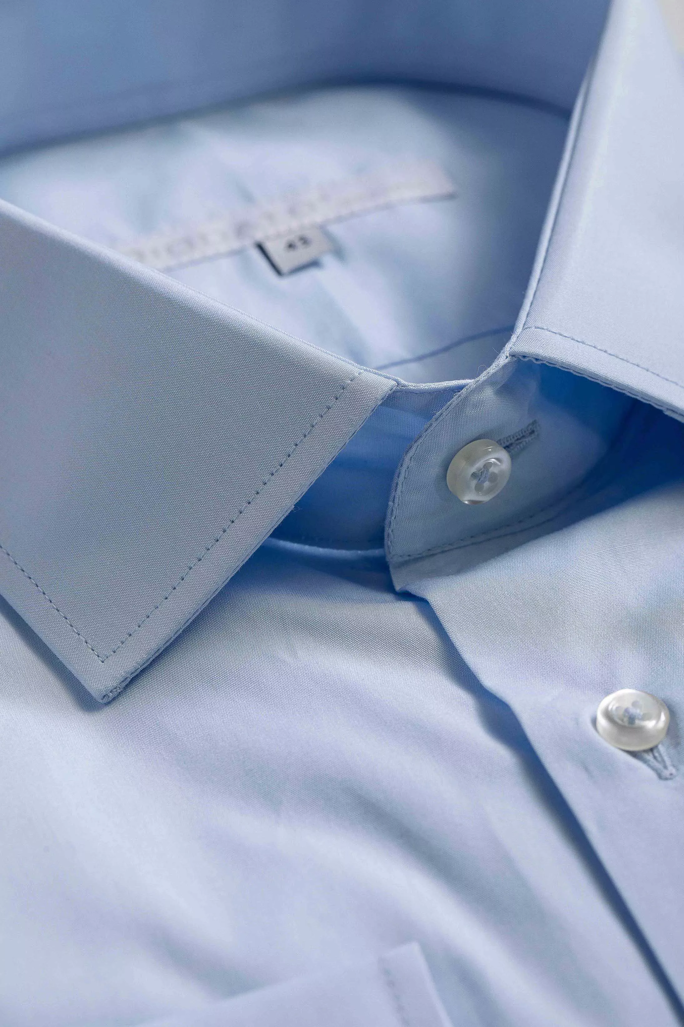Camisa Social Regular 100% algodão premium egípcio 
