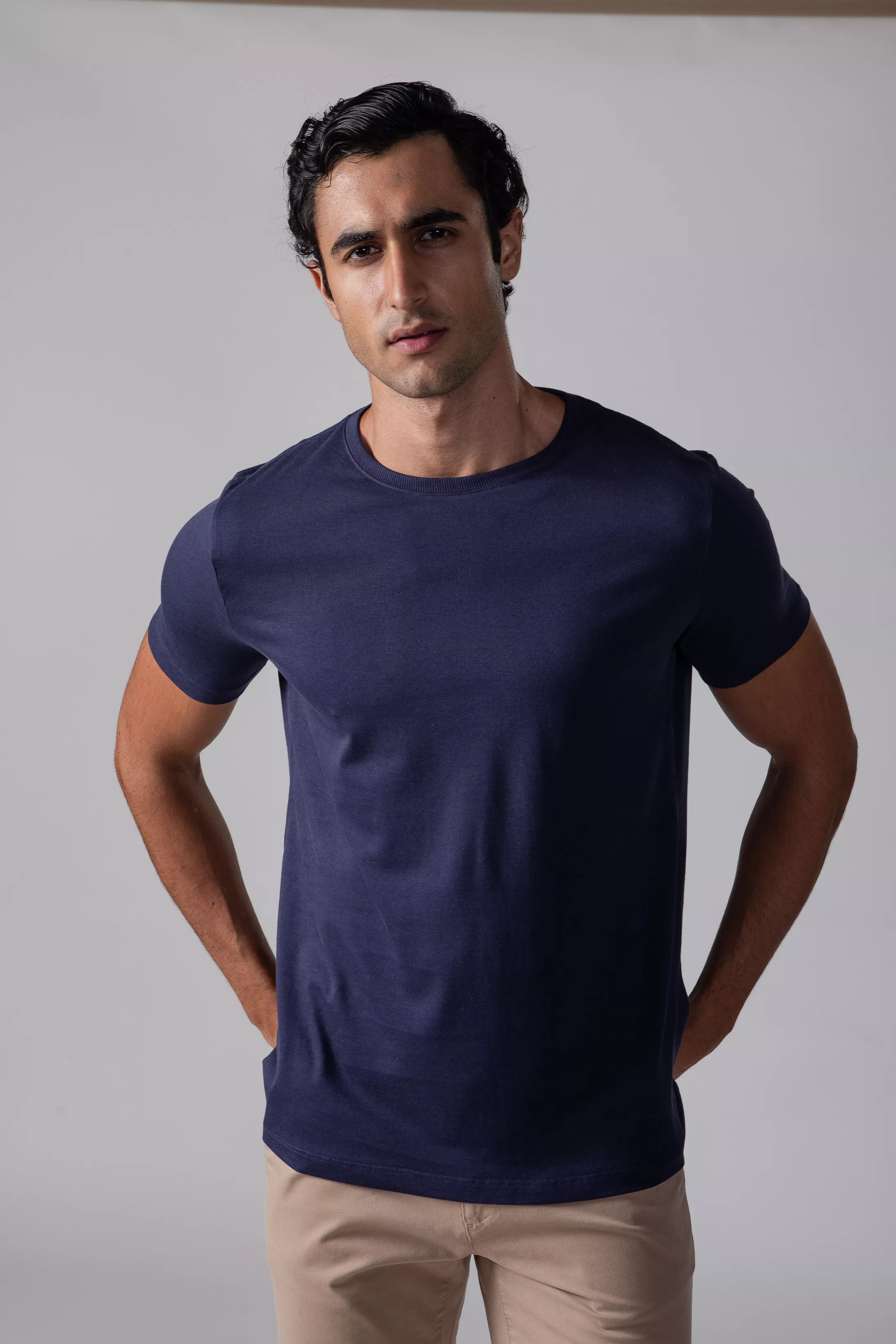 T shirt Pimma Cotton Marinho - Diodato Alfaiataria