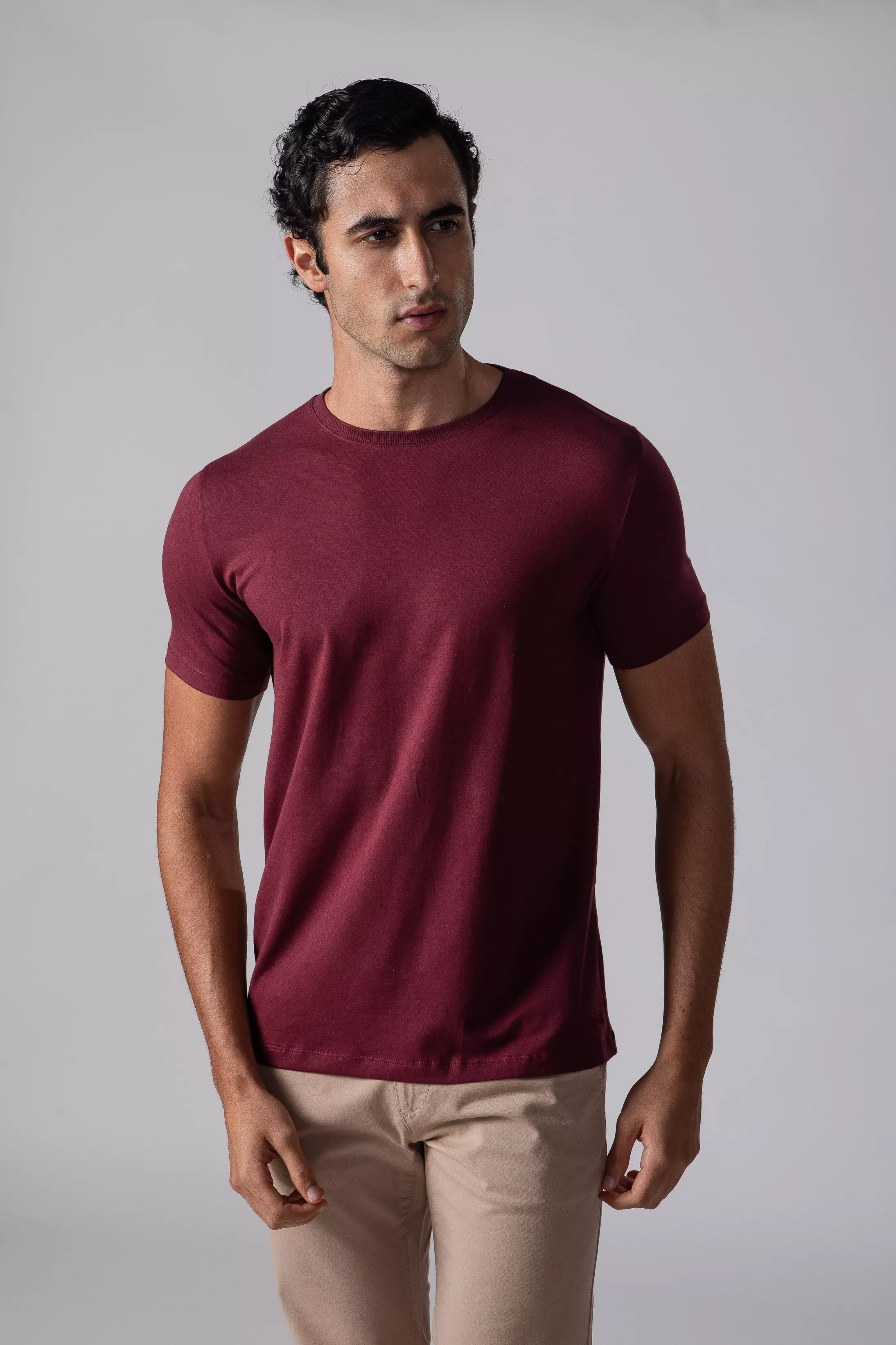 T shirt Pimma Cotton Bordo - Diodato Alfaiataria