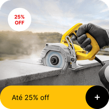 Furadeiras e Parafusadeiras com até 25% OFF
