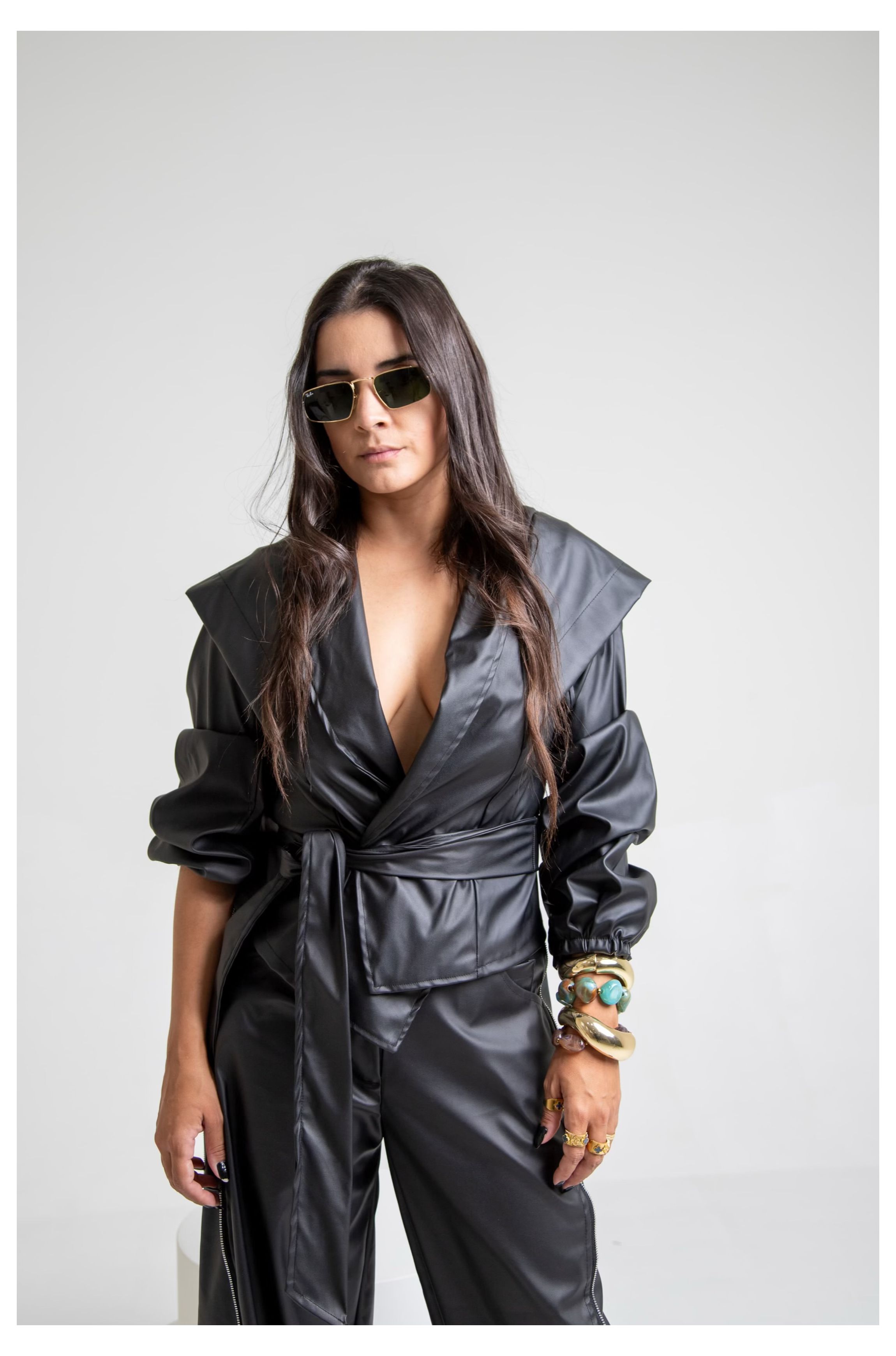 Kimono preto - Bruna Acessórios