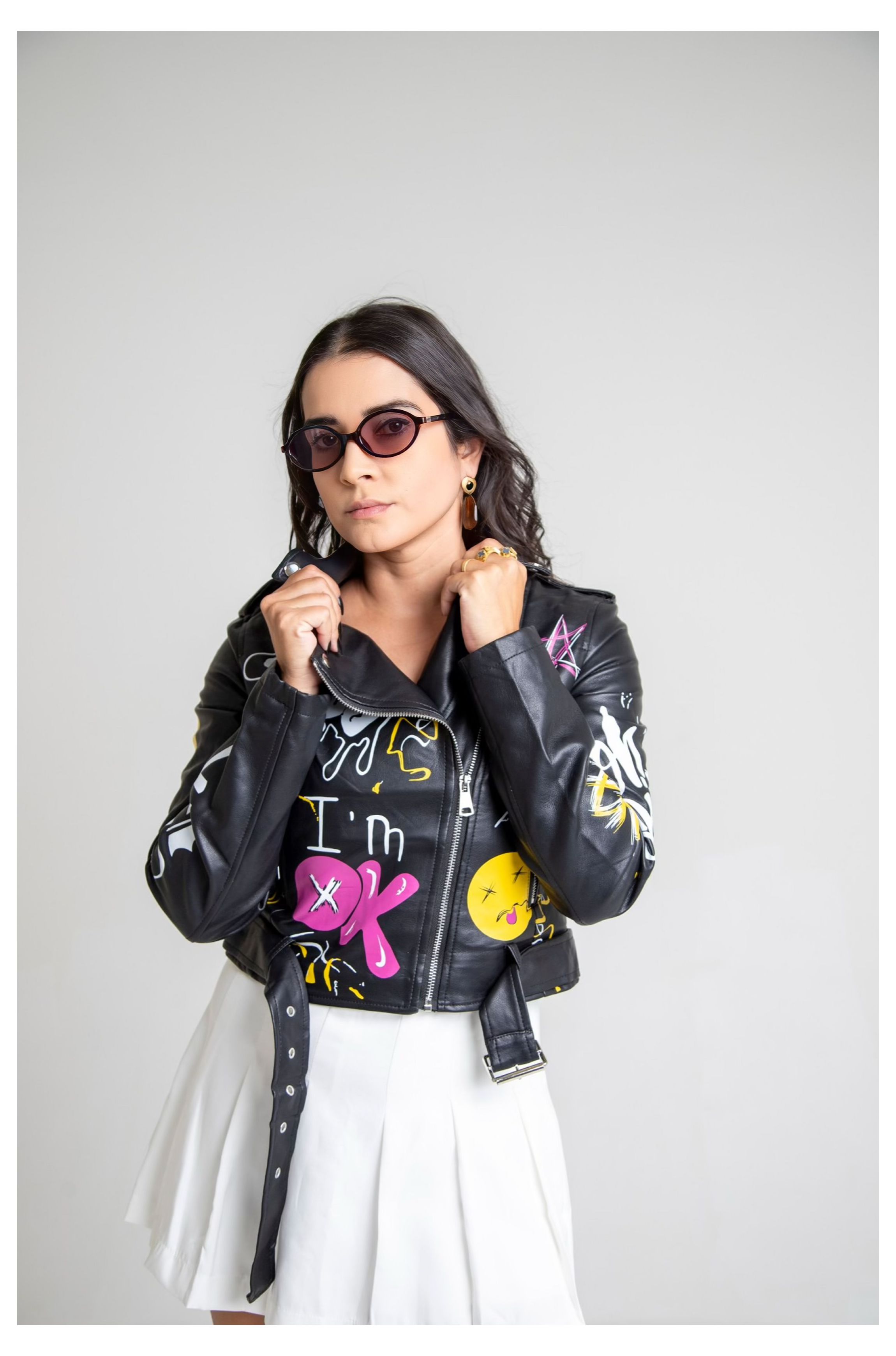 Jaqueta Duda preta - Bruna Acessórios