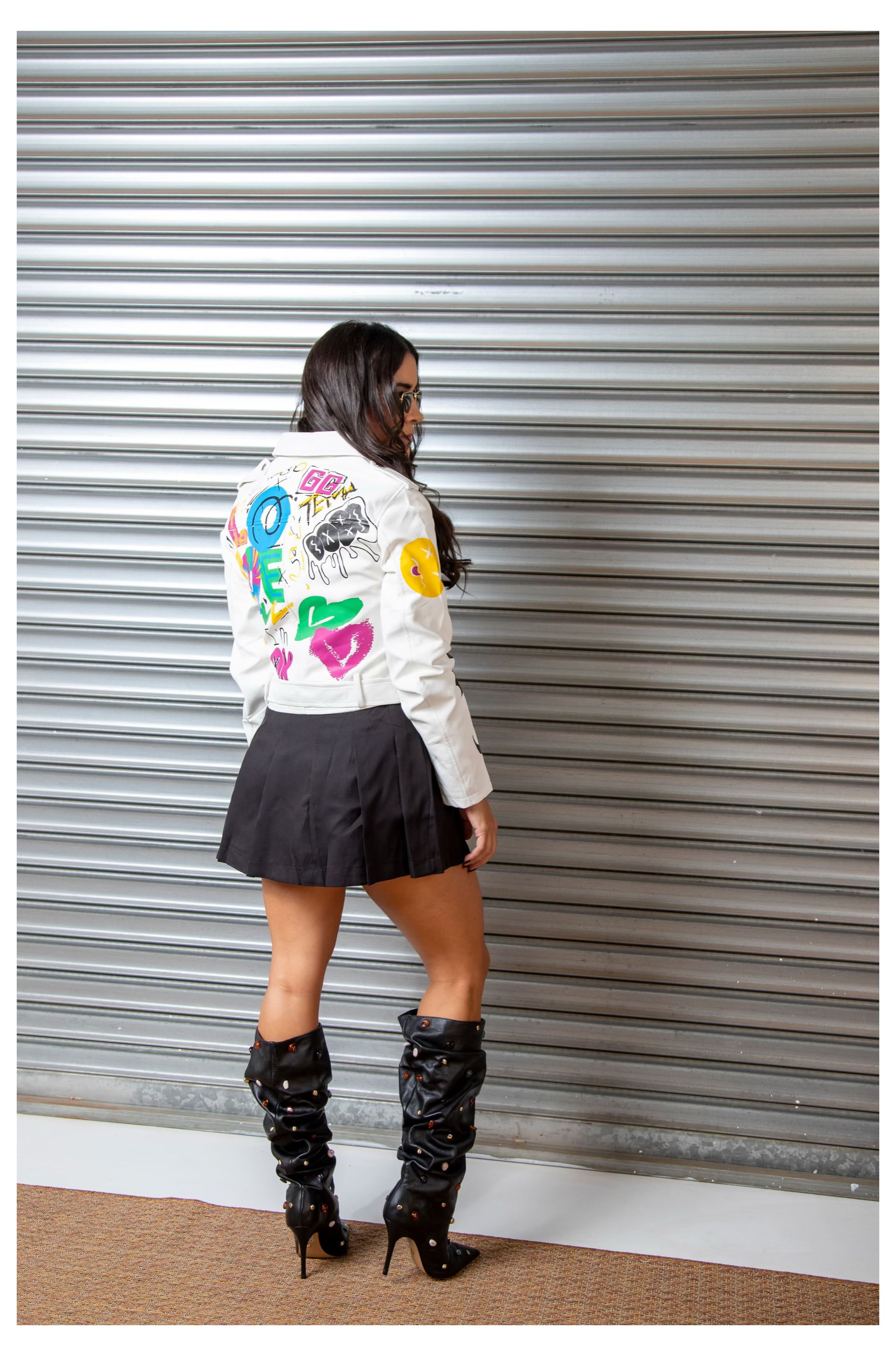 Jaqueta Duda Branca - Bruna Acessórios