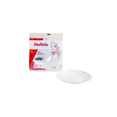 Prato 15cm branco c/10 - PÉ DE MOLEQUE