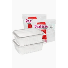 Pote Retangular 750ml c/24 - PÉ DE MOLEQUE