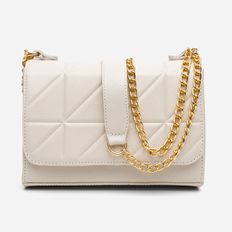 Bolsa Feminina Aline em Couro Legitimo OffWhite Vittal