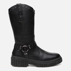 Bota Feminina Country Alice em Couro Legitimo com Fivela 