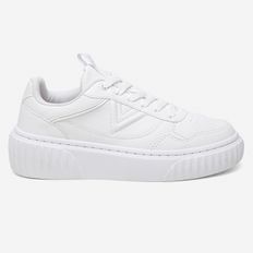 Tênis Feminino Vittal Sneakers Cyndi Branco Solado Flatform Confort