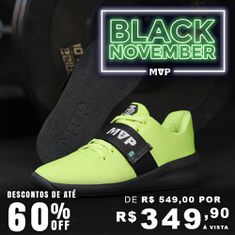 Tênis de Levantamento de peso Lifter Pro - Green Black 50114
