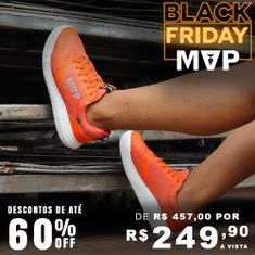 Tênis Esportivo MVP Rx Fly - Orange