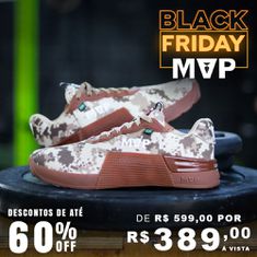 Tênis MVP Cross Training 5x5 - Camuflado Bege