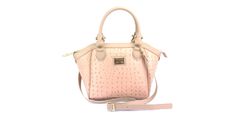 Bolsa Clássica Couro Legitimo Rosé Croco Oliver Mour