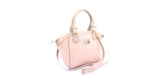 Bolsa Clássica Couro Legitimo Rosé Croco Oliver Mour