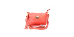 Bolsa Clucth Couro Legitimo Matelassê X Coral Oliver Mour