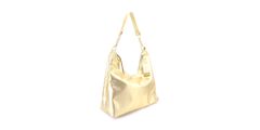 Bolsa Hobo Couro Legitimo Dourada Oliver Mour