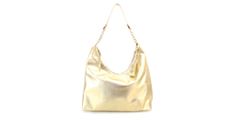 Bolsa Hobo Couro Legitimo Dourada Oliver Mour