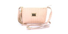 Bolsa Clucth Couro Legitimo Rose Croco Oliver Mour