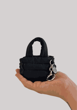 Charm Puffer Preto - MARY VERY