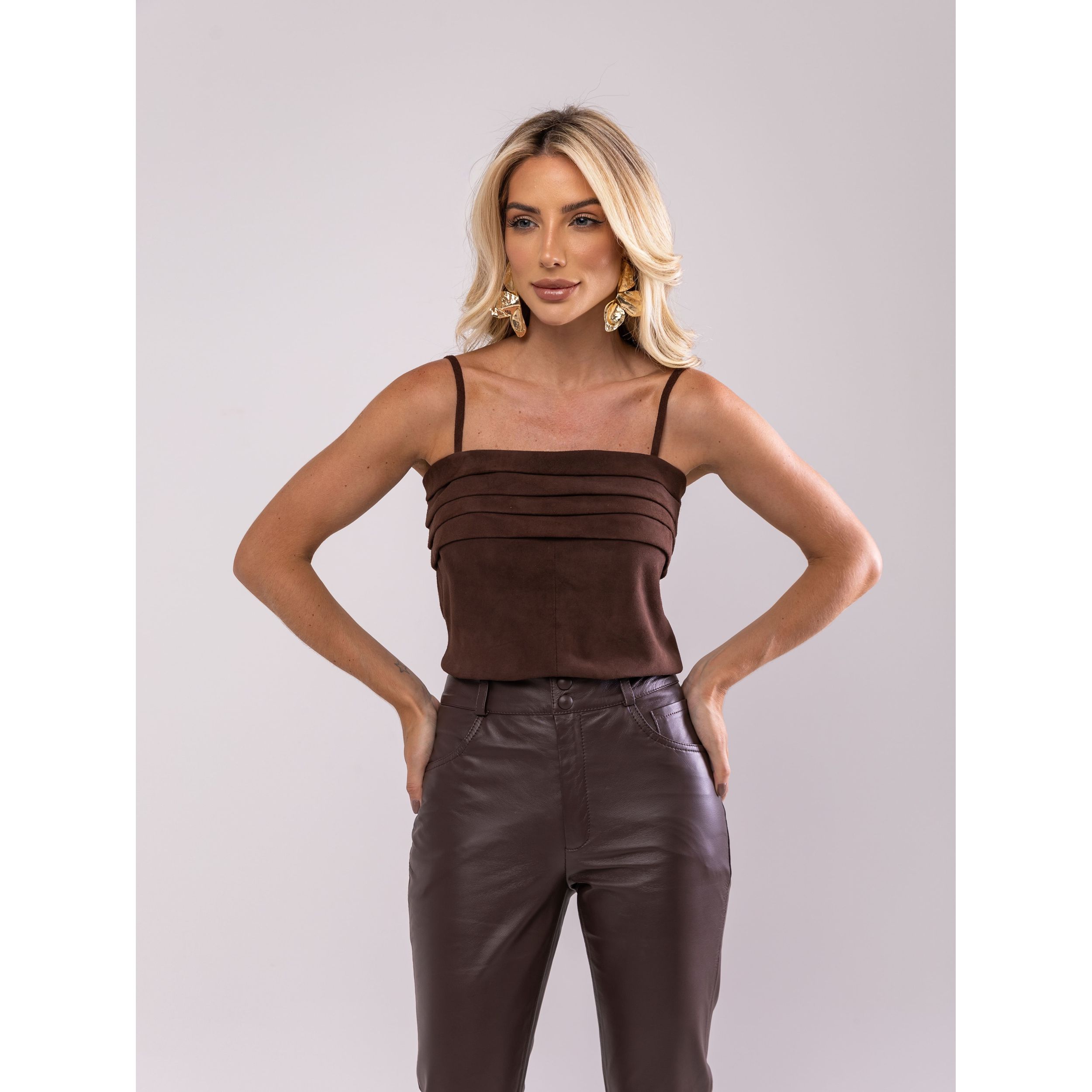 Blusa Tina Chamois