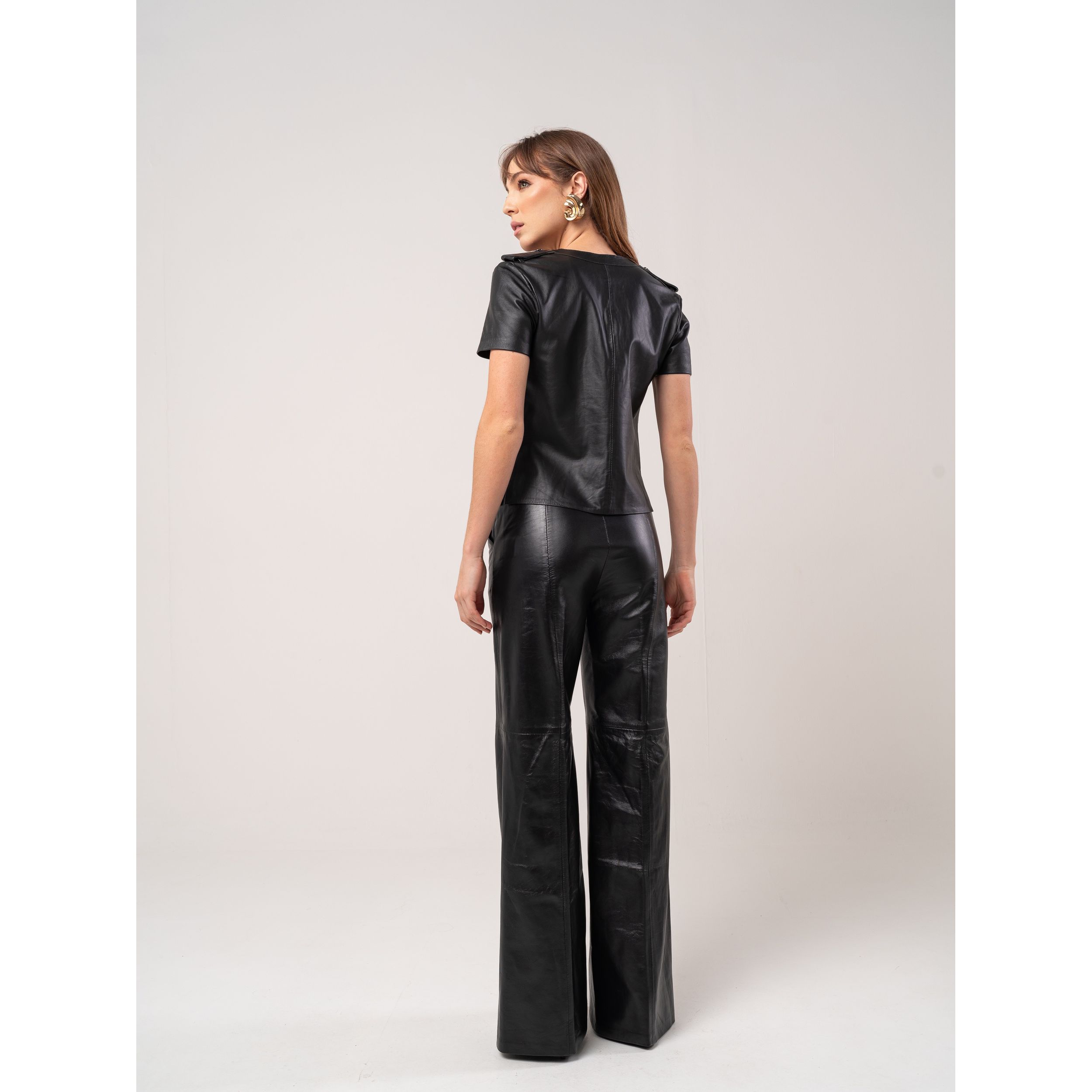 Calça Pantalona Friso 