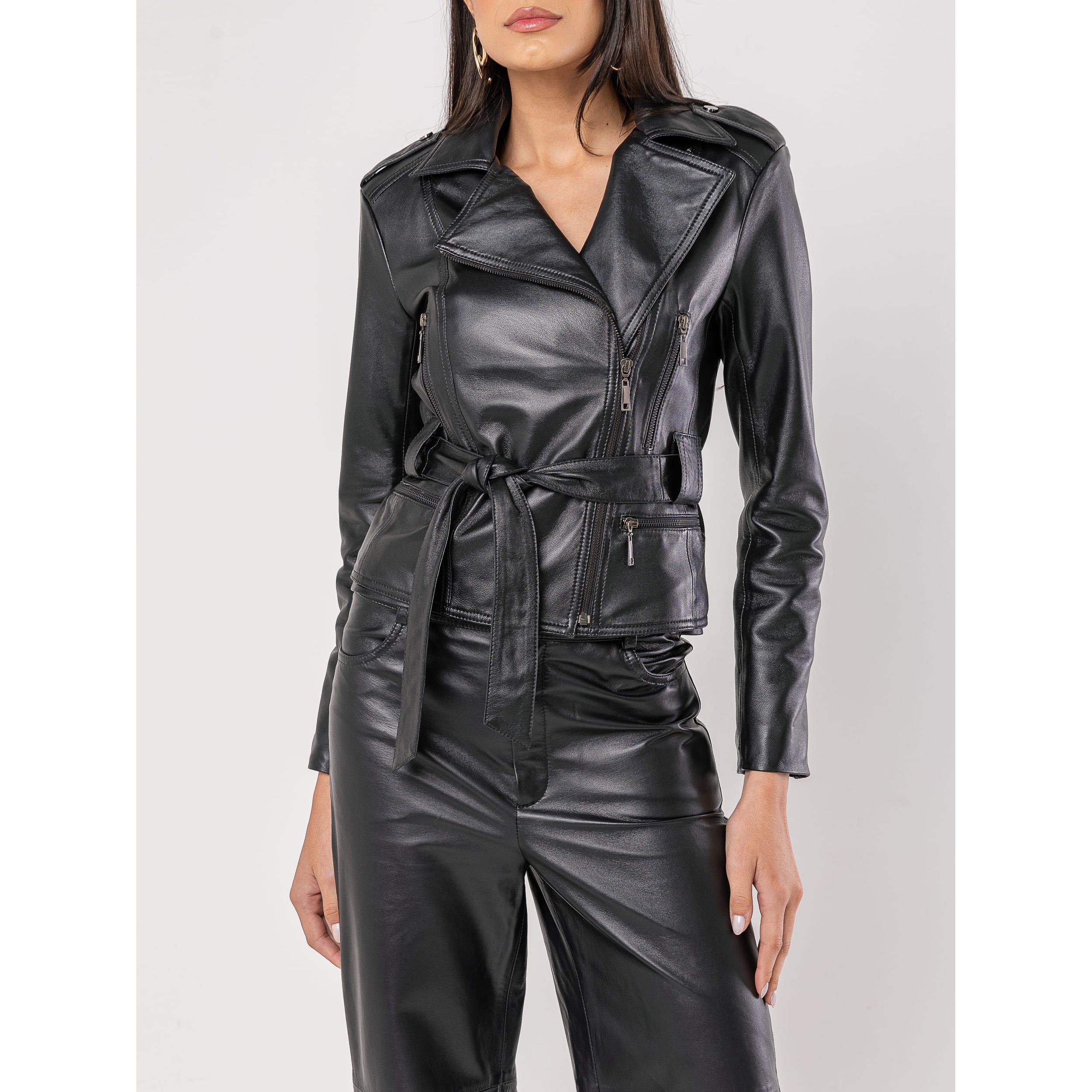 Jaqueta Perfecto com faixa