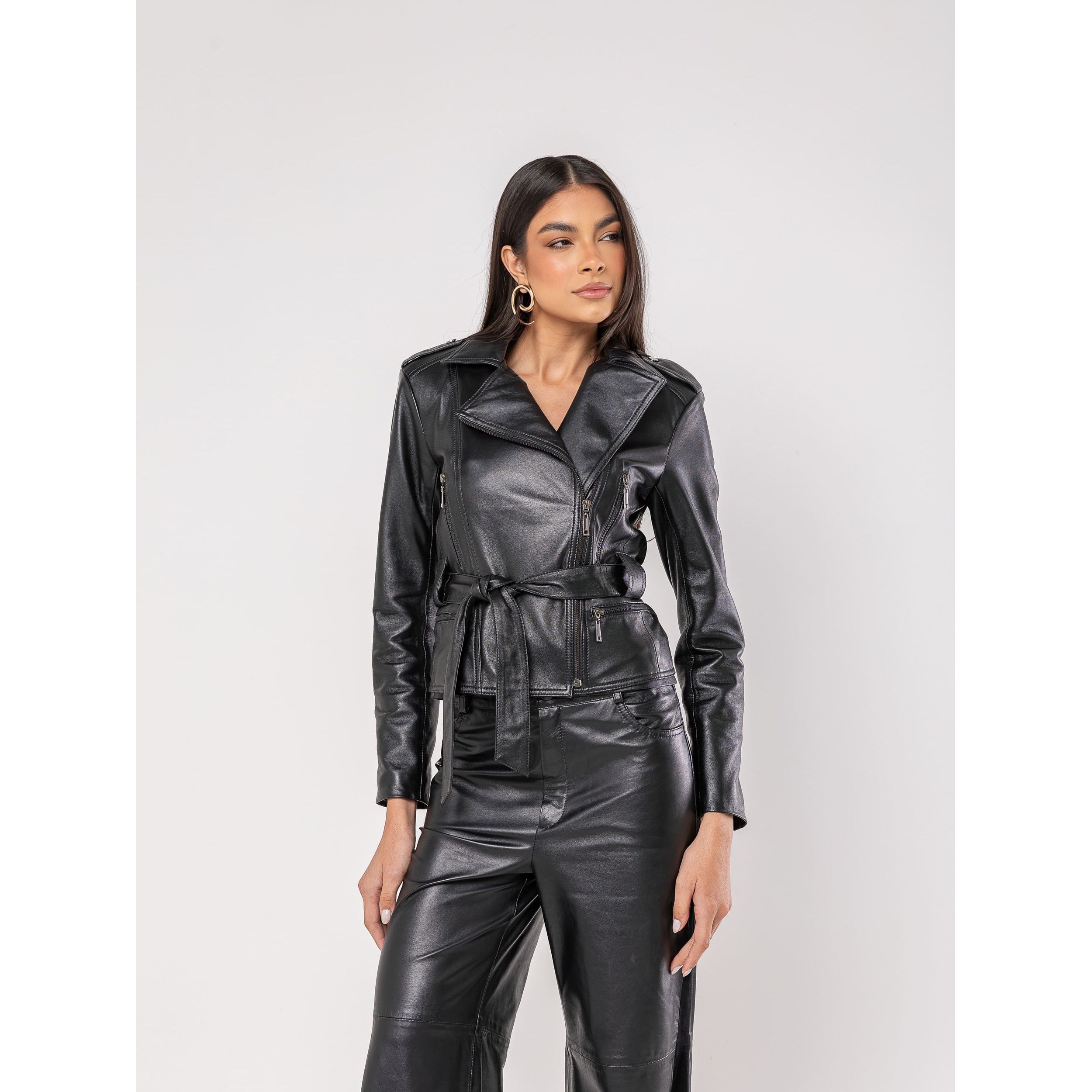 Jaqueta Perfecto com faixa