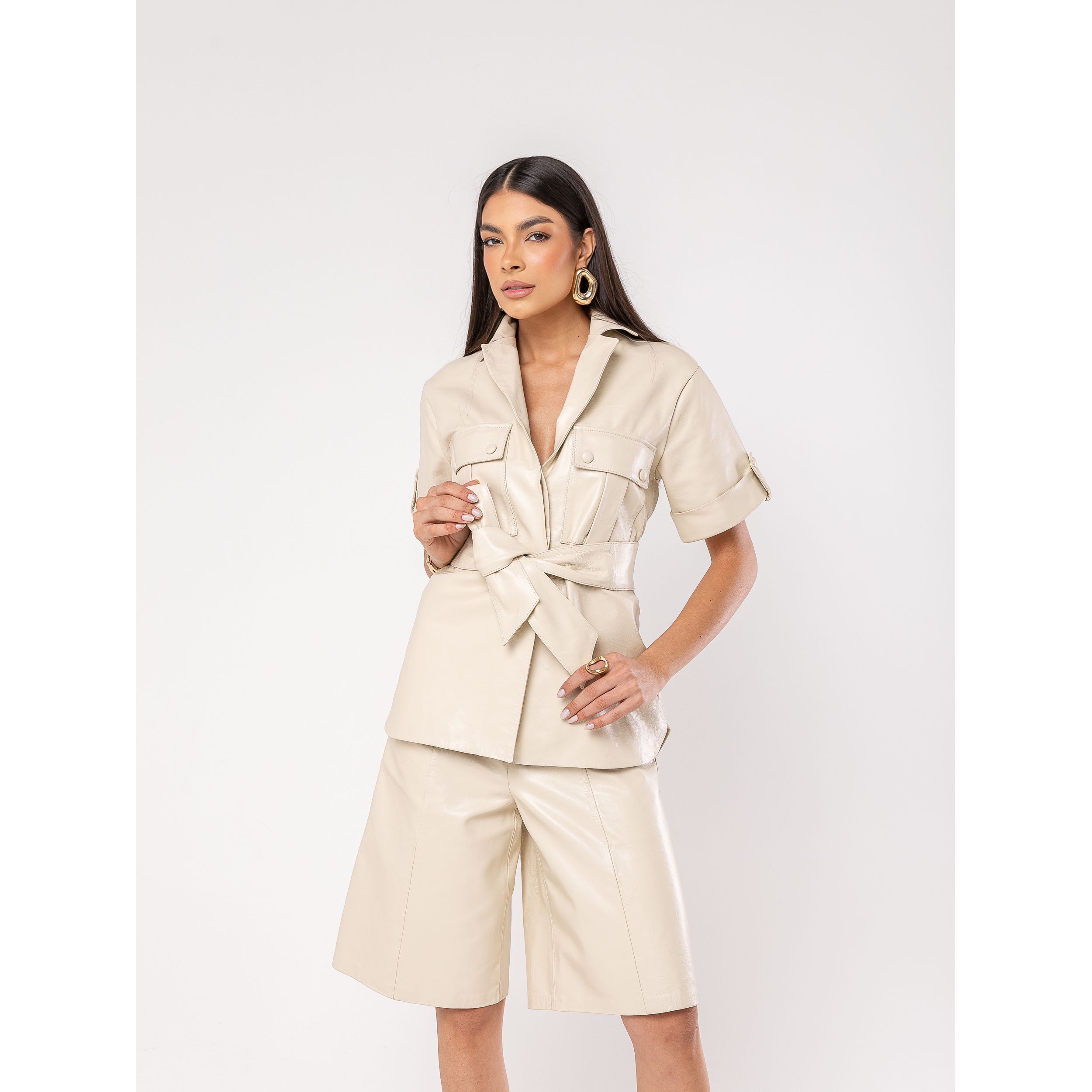 Parka Verão Manga Curta