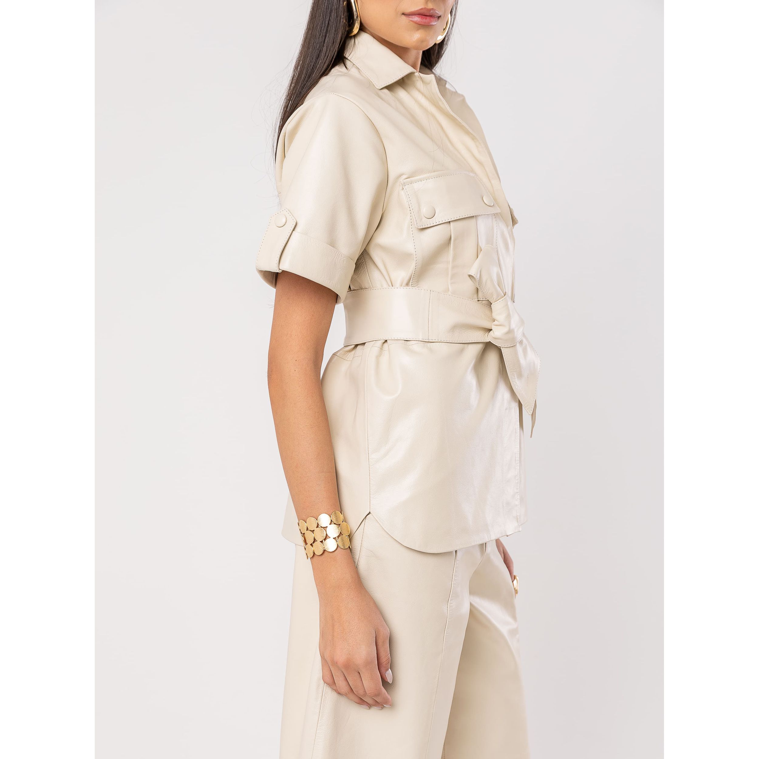 Parka Verão Manga Curta