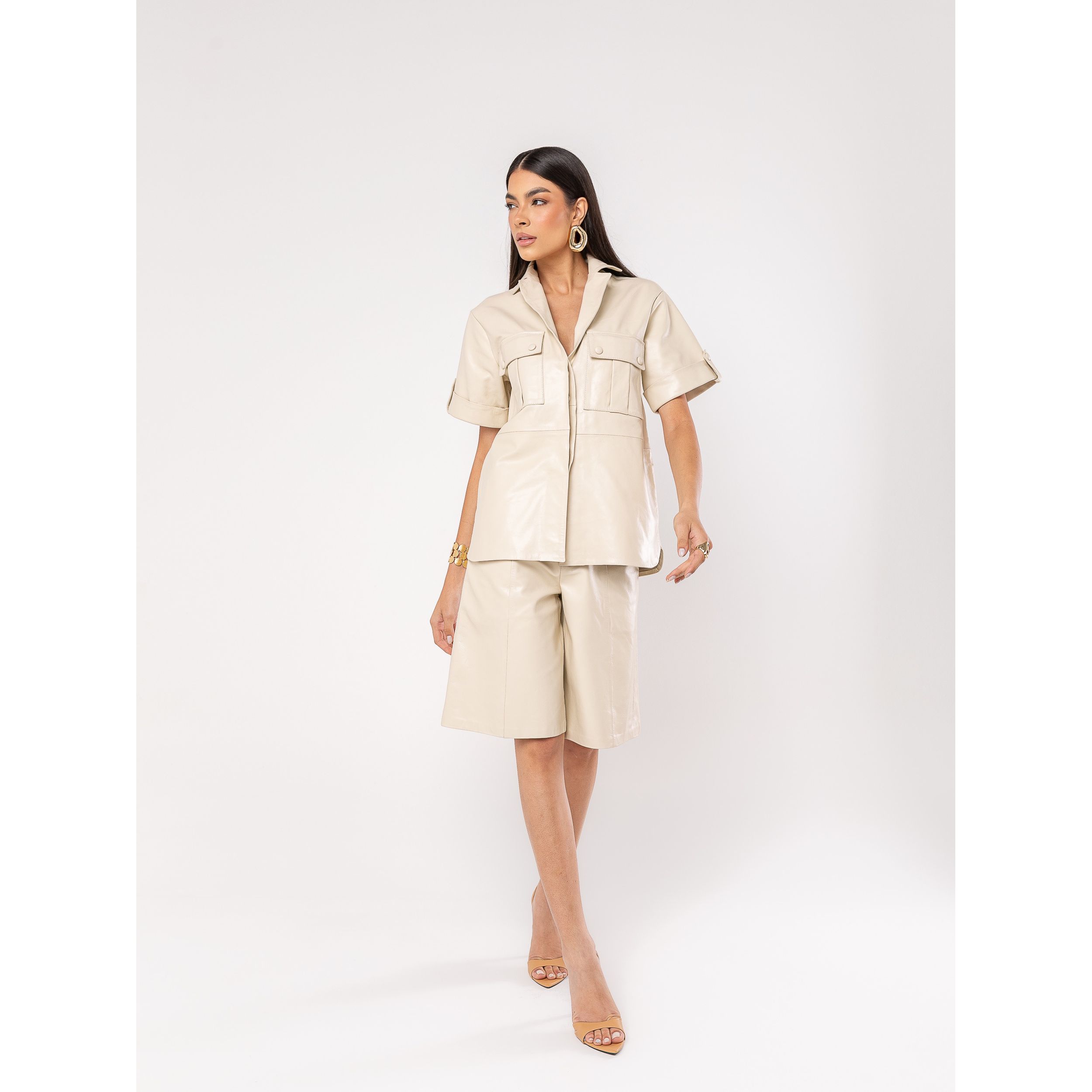 Parka Verão Manga Curta