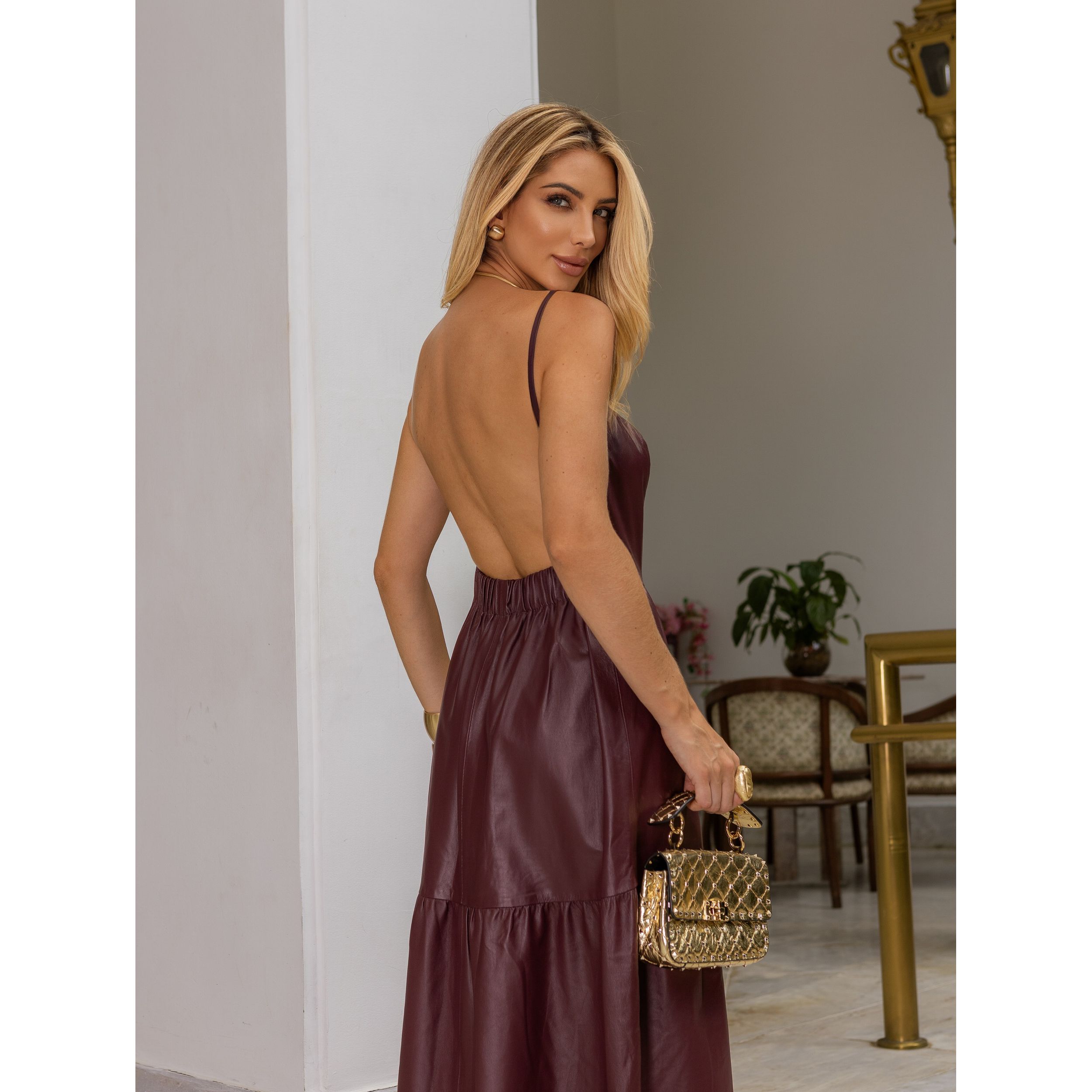 Vestido Frente Única