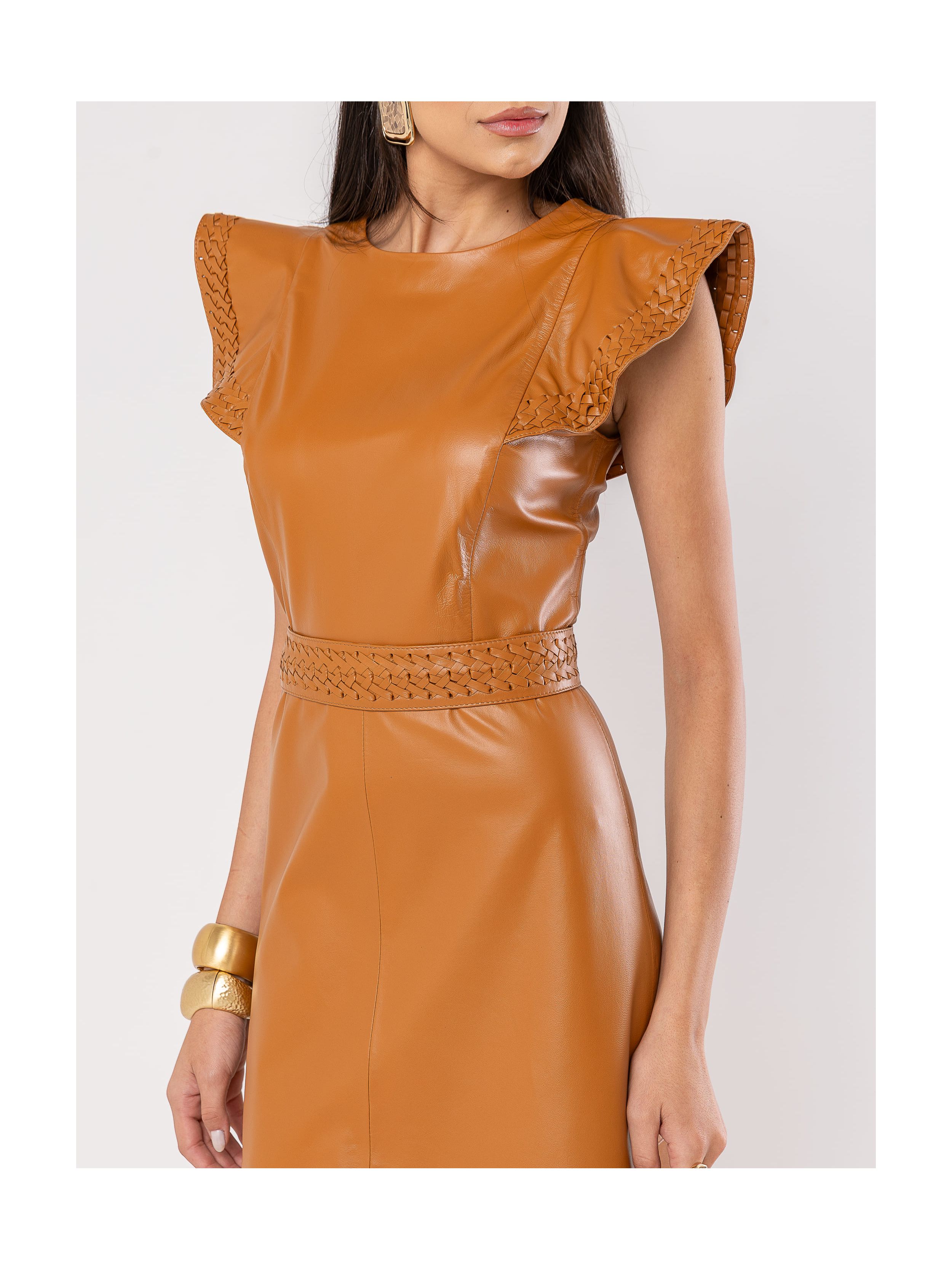 Vestido Trançado - NUAH COUROS