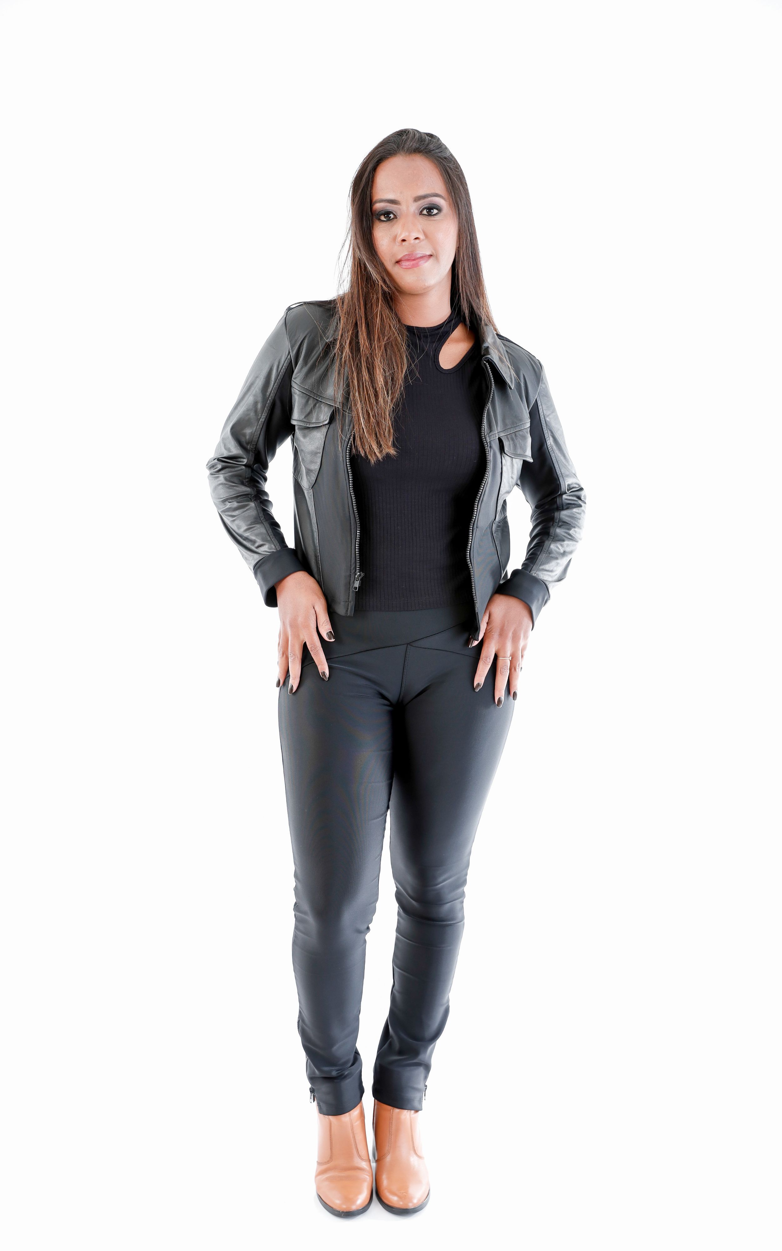 Calça Prada Cecilia Justa com Abertura e Zíper na ... - GIOVANA MODAS