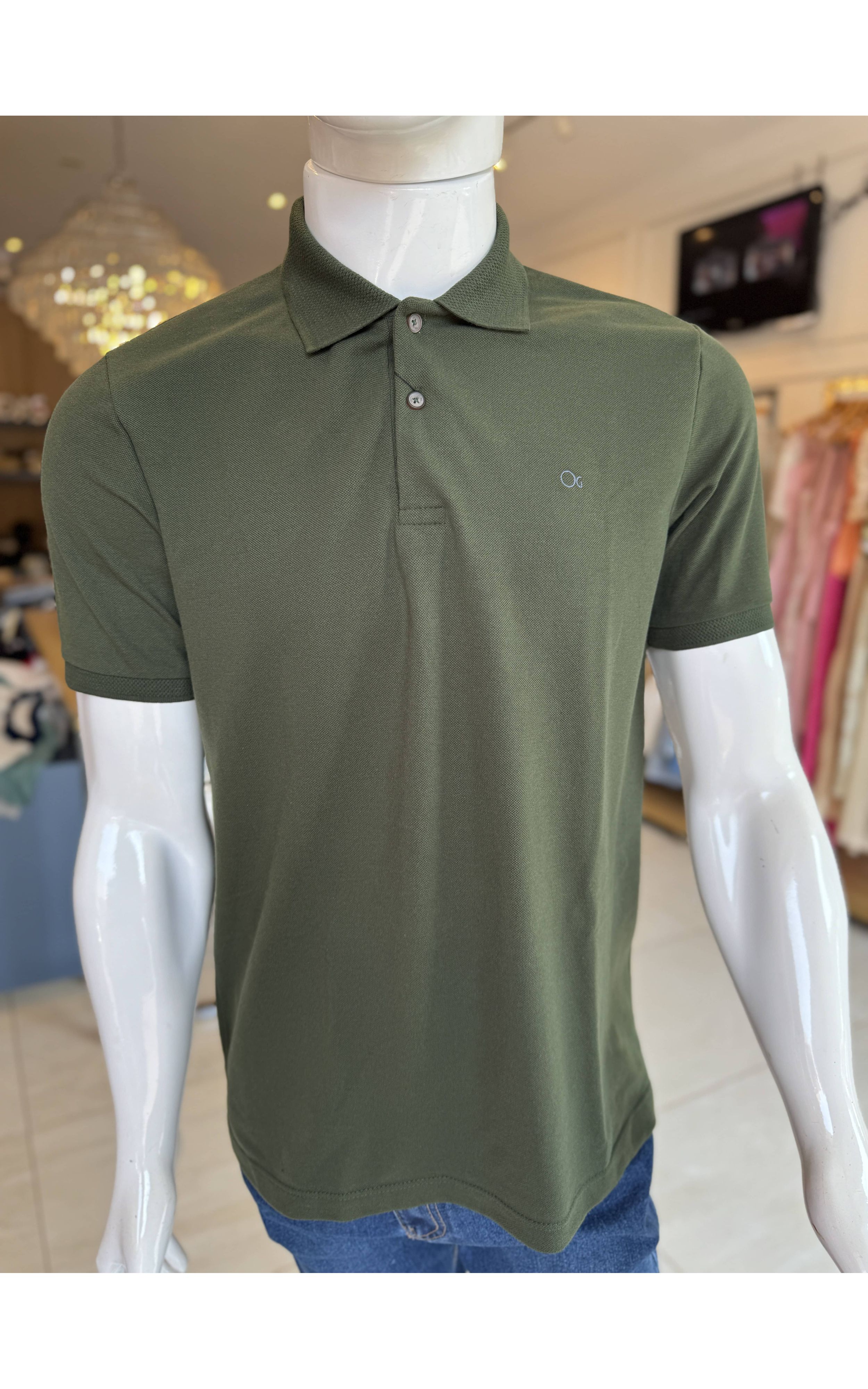 CAMISA POLO SLIM 007510001 OGOCHI - GIOVANA MODAS