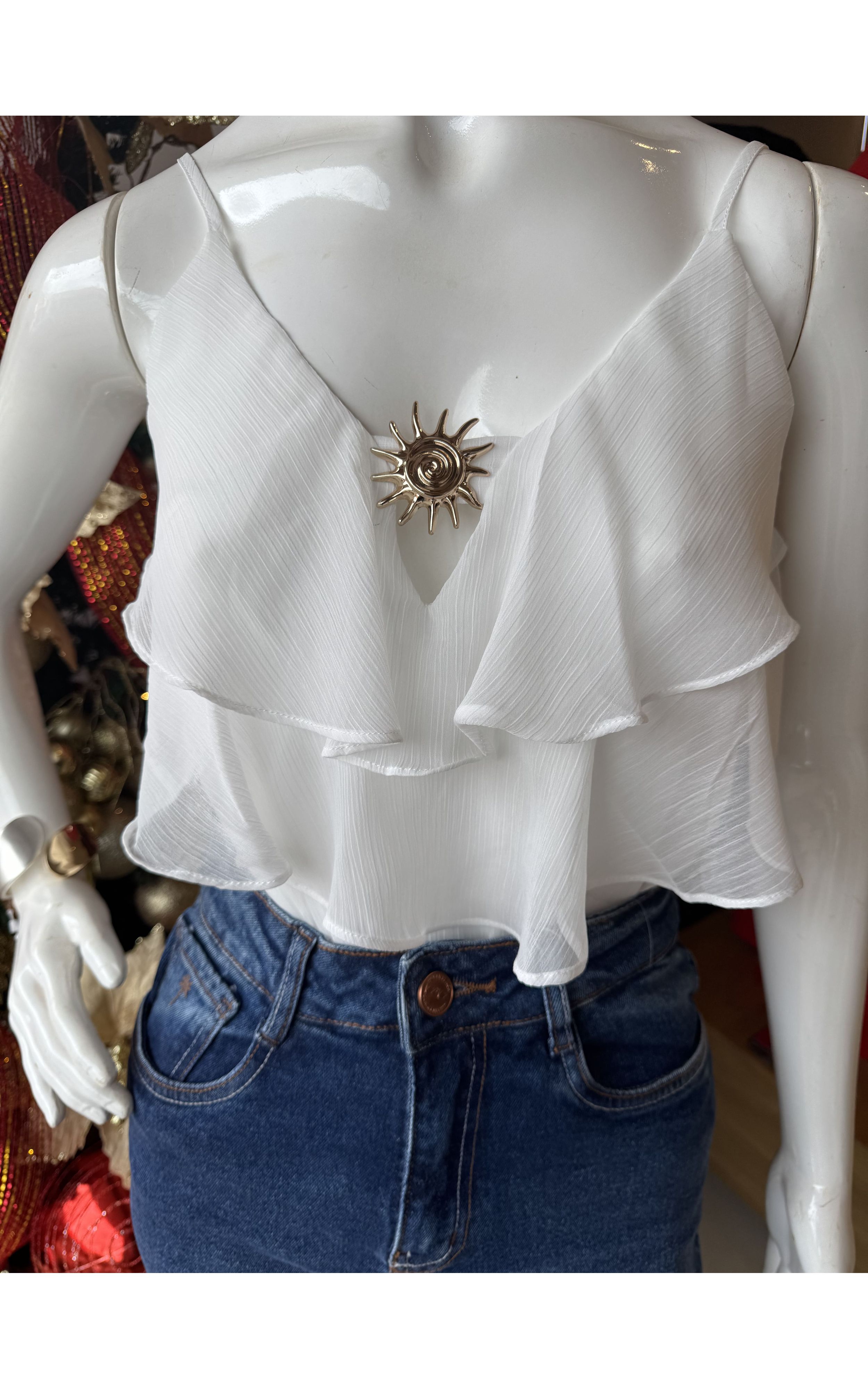 BODY BRANCO SOL SHA SHA - GIOVANA MODAS