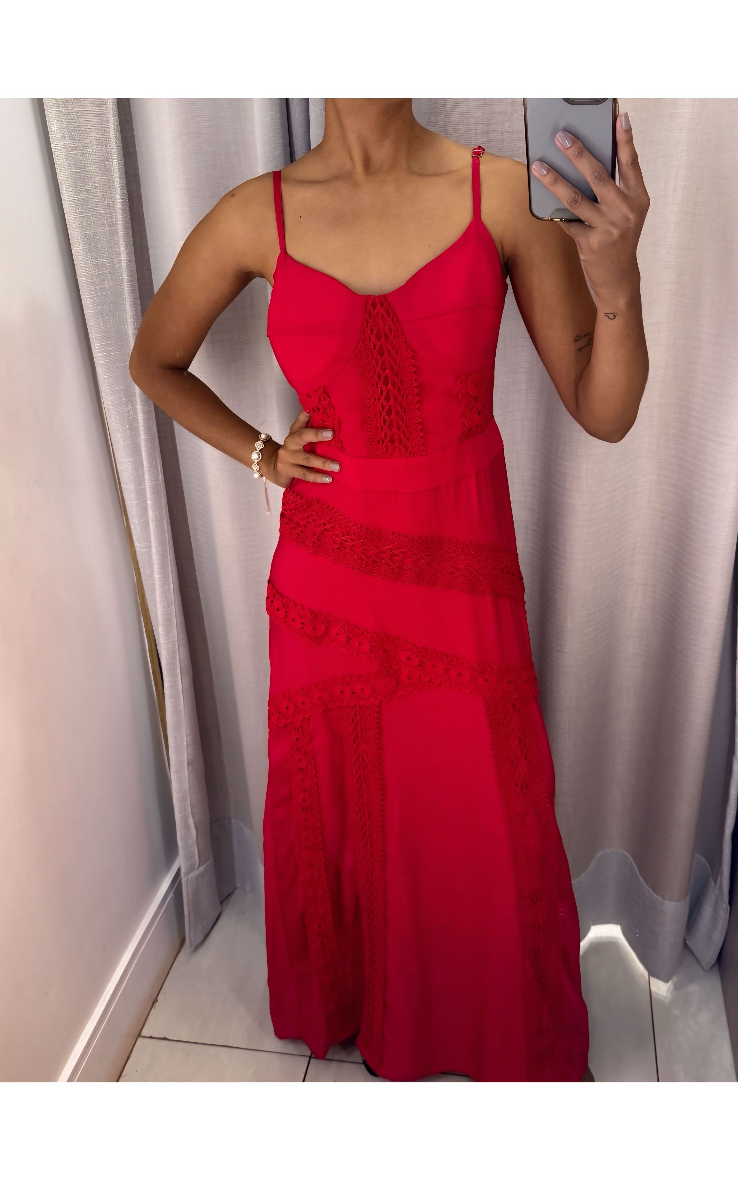 VESTIDO AMISSI ZOE STORE VERMELHO - GIOVANA MODAS