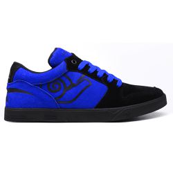 Tenis Skate Embarcadero Low Preto Azul Royal