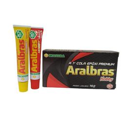 COLA EPÓXI ARALBRAS HOBBY 23 GR - 3010044 - ABRASSIL