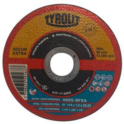Kit 50 Discos de Corte Tyrolit 41f 115 x 1 x 22,20... - ABRASSIL