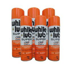 KIT Desengripante White Lub Aerosol ORBI 300ml c/ ... - ABRASSIL