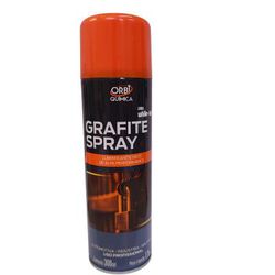Grafite em Spray Preto 175g/300ml - Lubrificante S... - ABRASSIL