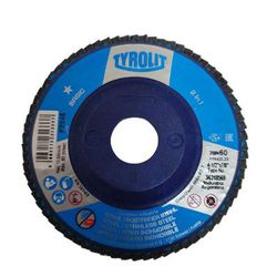 Disco Flap 27 CLA 115X22,23 Grão 60 Tyrolit Basic ... - ABRASSIL