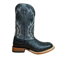 BOTA GOYAZES JACARÉ PRETO - 211501JC - 439 - ACANÃ