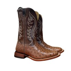 BOTA GOYAZES AVESTRUZ CARAMELO - 231505AC - 488 - ACANÃ