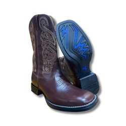 BOTA GOYAZES QUADRADA FLEX MUSTANG CAFÉ - 243002CF... - ACANÃ