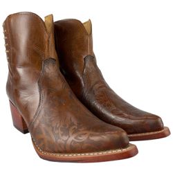 BOTA GOYAZES ATLANTA CARAMEL BICO FINO - 234501CC ... - ACANÃ