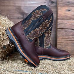 BOTA GOYAZES WORK MUSTANG PRETO -247401CK - 6478 - ACANÃ